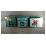 lot of 3 antique die-cast pencil sharpeners