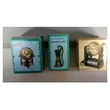 lot of 3 antique die-cast pencil sharpeners