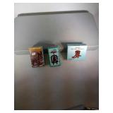 lot of 3 antique die-cast pencil sharpeners