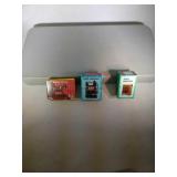 lot of 3 antique die-cast pencil sharpeners