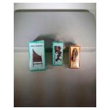 lot of 3 antique die-cast pencil sharpeners