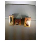 lot of 3 antique die-cast pencil sharpeners