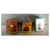 lot of 3 antique die-cast pencil sharpeners