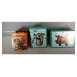 lot of 3 antique die-cast pencil sharpeners