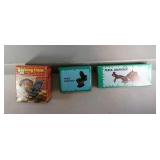 lot of 3 antique die-cast pencil sharpeners