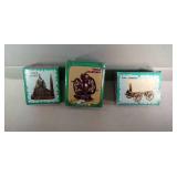 lot of 3 antique die-cast pencil sharpeners