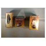 lot of 3 antique die-cast pencil sharpeners