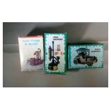 lot of 3 antique die-cast pencil sharpeners