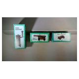 lot of 3 antique die-cast pencil sharpeners