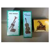 lot of 3 antique die-cast pencil sharpeners