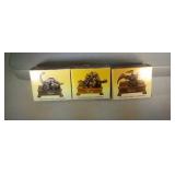 lot of 3 antique die-cast pencil sharpeners