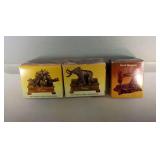 lot of 3 antique die-cast pencil sharpeners