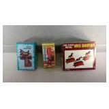 lot of 3 antique die-cast pencil sharpeners