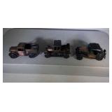 lot of 3 antique die-cast pencil sharpeners