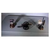 lot of 3 antique die-cast pencil sharpeners