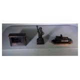 lot of 3 antique die-cast pencil sharpeners