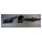 lot of 3 antique die-cast pencil sharpeners