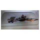 lot of 3 antique die-cast pencil sharpeners