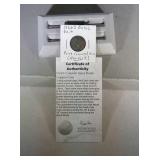 1826 S Dutch post colonial Duit coin w/COA