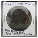1776 William Moulton post colonial token-COPY