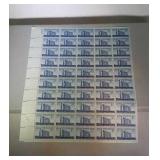 U.S. MNH 3 cent stamp sheet