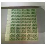 U.S. MNH 3 cent stamp sheet