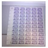 U.S. MNH 3 cent stamp sheet