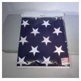 3 foot by 5 foot printed US Flag - new in package
