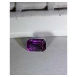 12.49 carat deep purple Amethyst