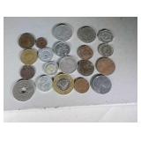 lot of 20 foreign coins