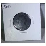 1807 half cent