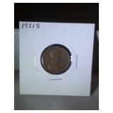 1921 S Lincoln penny
