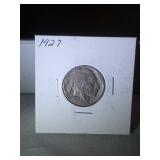 1927 Buffalo nickel