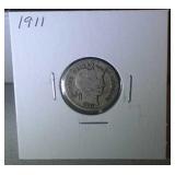 1911 Barber Dime