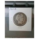 1911 D Barber half