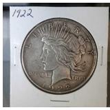 1922 Peace Dollar