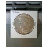 1926 S Peace Dollar