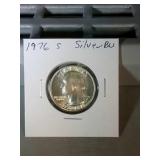 1976 S Silver BU Washington Quarter