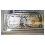 1935 A $1 silver certificate - Hawaii note