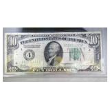 1928 A $10 FRN - Cleveland