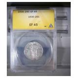 1930 ANACS EF 45 .25