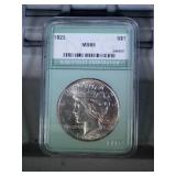 1923 NTC MS66 Peace Dollar