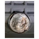 1.19 oz. sterling silver Genius of Michelangelo