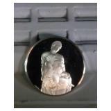 1.24 oz. sterling silver Genius of Michelangelo