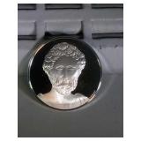 1.23 oz. sterling silver Genius of Michelangelo