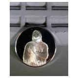 1.24 oz. sterling silver Genius of Michelangelo