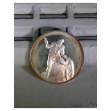 1.24 oz. sterling silver Genius of Michelangelo