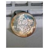 1.23 oz. sterling silver Genius of Michelangelo