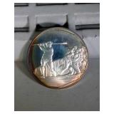 1.24 oz. sterling silver Genius of Michelangelo