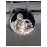 1.24 oz. sterling silver Genius of Michelangelo